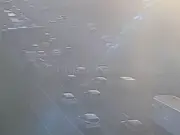 M60 crash closes two lanes causing severe delays