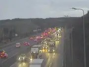 M62 Westbound Partially Blocked After Crash Near Rochdale