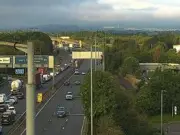 Man dies after being hit by car on M8 near Glasgow Airport