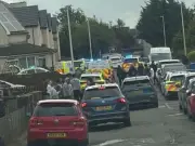 Man dies in suspected West Lothian shooting as car fire probed