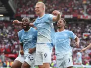Man Utd lose Manchester derby to 10-man City as Haaland scores