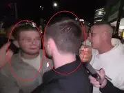 Manosphere influencer Ed Matthews punched during Manchester live stream