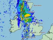 Met Office maps 830-mile rain deluge for Sunday washout