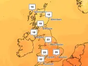 Met Office names 15 UK areas set to hit 25C in coming days