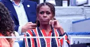 Michelle Obama gets 15-second ovation at US Open semi-finals