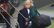 Natalie Harp's huge bag sparks mystery on Trump's Ireland trip