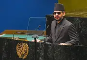 Nepal PM at UN: Flood a 'warning to world' on climate