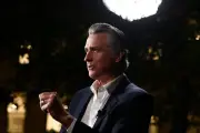 Newsom condemns Democrats' 'climate hushing', predicts Trump's downfall, expects AOC to run in 2028