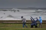 Nor'easter knocks out power for 70,000 as north-east US braces
