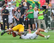 Oregon QB Dante Moore Hospitalised After 'Disgusting' Late Hit