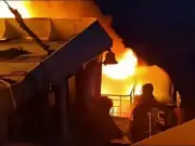 Philippines ferry fire: Five dead and 87 missing as rescue continues