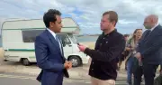 Portsmouth migrant arrival: Reporter's day in the city