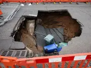 Prestwich sinkholes: Sand and leaky sewers blamed for repeat road collapses