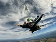 Prince Harry skydive honours promise to 102-year-old veteran