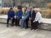 Prince William and Kate visit Everton stadium for suicide prevention event