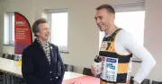 Princess Anne's witty reply to Kevin Sinfield's 7 in 7 invite