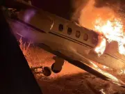 Private Jet Carrying Singer Rey Vaqueiro Bursts Into Flames After Crash
