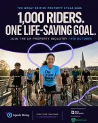 Property professionals urged to cycle for charity this October