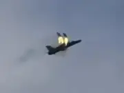 RAF pilots eject from Hawk moments before fireball explosion