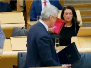 Reform MSPs walk out of Holyrood independence debate