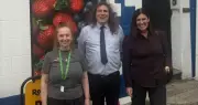 Reform Senedd member visits Fed retailers in Tenby, West Wales