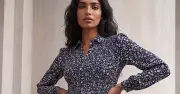 Roman's flattering autumn midi dress shoppers say 'doesn't show lumps and bumps'