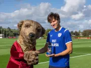 Rubin Colwill wins first EFL Goal Hero of the Month award