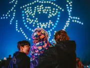 Rudolph drone light show to debut in UK at Aintree Racecourse