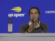 Sabalenka hits back at reporter over 'parties' question at US Open