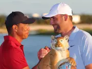 Scheffler caddie earnings vs Tiger Woods' bag man fortune