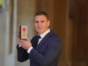 Sinfield dreams of EuroMillions win to fund MND cure during epic charity runs