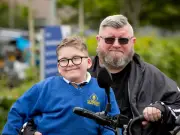 Single dad thanks Prestwick community for son's bedroom makeover
