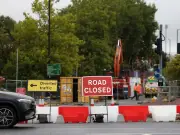 Sinkhole closure on Alan Turing Way frustrates locals as no reopening date set