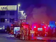 Smoke across Liverpool as scrap yard blaze on Regent Road
