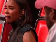 The Voice UK: Kelly Rowland in tears after Aaren's emotional audition