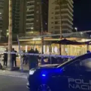 Three Britons arrested after man shot four times near Costa del Sol bar