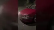 Traveller gang gloats over rival's bashed car in feud footage