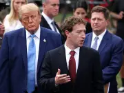 Trump announces AI firms sign deal to 'self police' tech