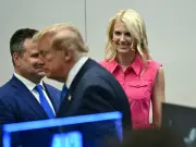 Trump's £33k Christmas bonus for 'nappy nurse' aide Natalie Harp