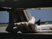 Trump's Air Force One delayed as emergency slide deploys