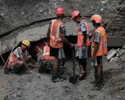 Two workers rescued alive from Nepal hydropower tunnel after nine days