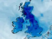 UK weather maps show temperatures plunging to 3C with 60 counties below 10C