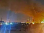 Ukraine strikes Russian oil refinery, causing major fire