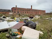 Vauxhall housing project site hit by fly tippers after firm's collapse