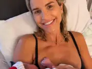 Vogue Williams gives birth to fourth child with Spencer Matthews