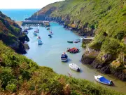 Welsh Coastal Walk with Seals and Autumn Pub
