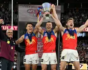Wharfie Time backfires as Lions stun Dockers in AFL grand final