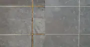 Whitening grout in 10 minutes with baking soda paste