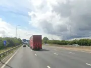 Wrong-way M1 crash leaves man seriously injured, three arrested