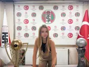 Zeynep Mestan, 22, becomes first woman to manage Turkish men's side